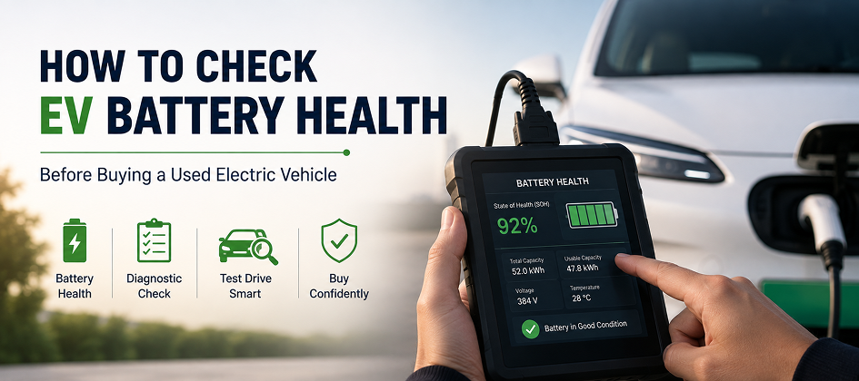 How to Check EV Battery Health Before Buying a Used Electric Vehicle